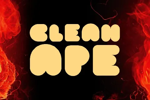 Clean Ape Typeface Free font