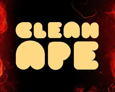 Clean Ape Typeface Free font