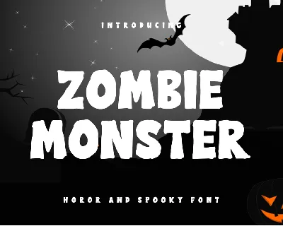Zombie Monster font