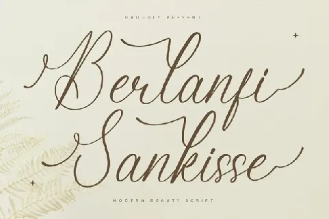 Berlanfi Sankisse font