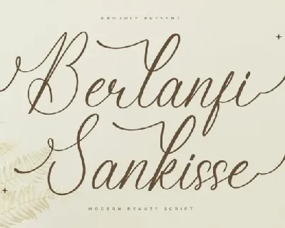 Berlanfi Sankisse font