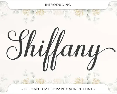 Shiffany font