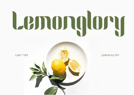 Lemonglory font