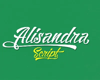 Alisandra Demo font