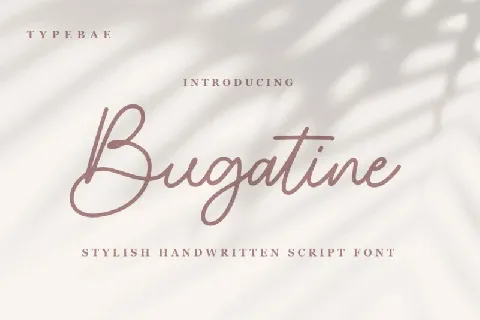 Bugatine font