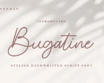 Bugatine font