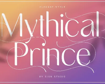 Mythical Prince font