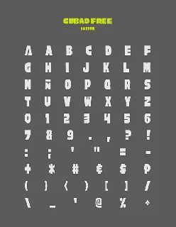 Cubao Free font