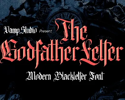 The Godfather Letter font
