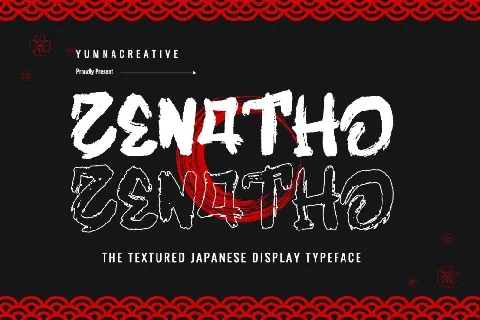 Zenatho font