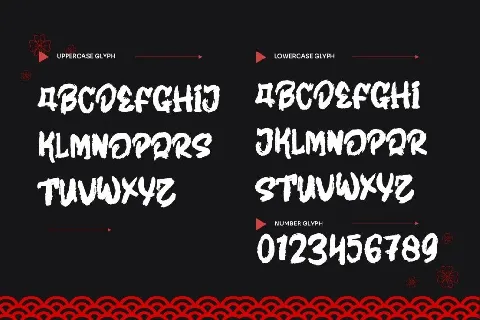 Zenatho font