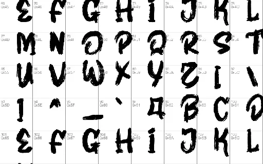 Zenatho font