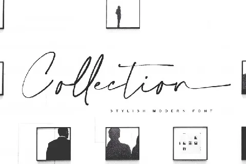 Collection Handwritten font