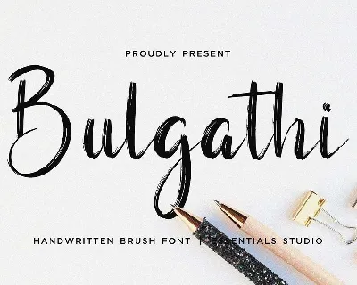 Bulgathi font