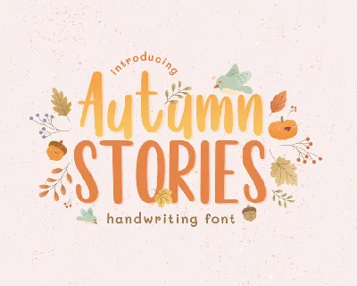 Autumn Stories font