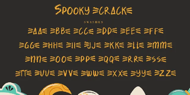 Spooky Crack font