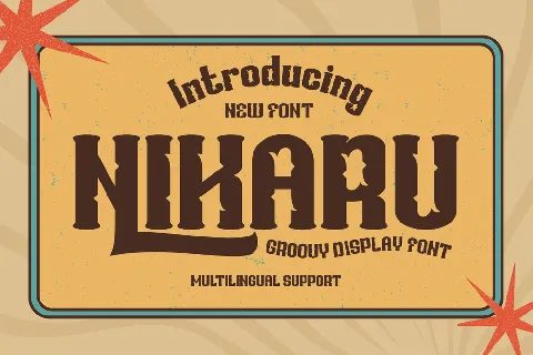 Nikaru font