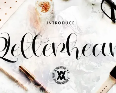 Letterhear Calligraphy font