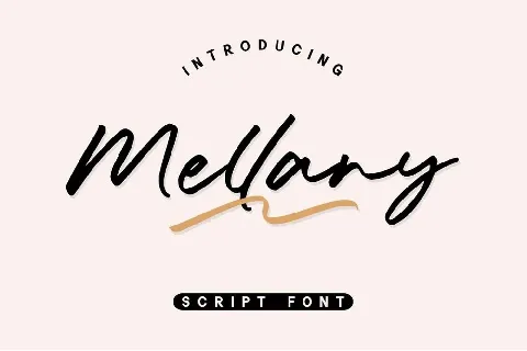 Mellany font