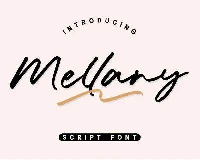 Mellany font