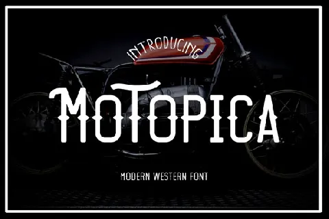 MotopicaDemo font