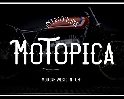 MotopicaDemo font