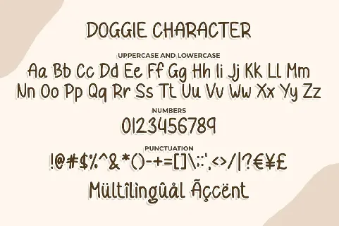 Doggie font