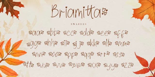 Briamitta font