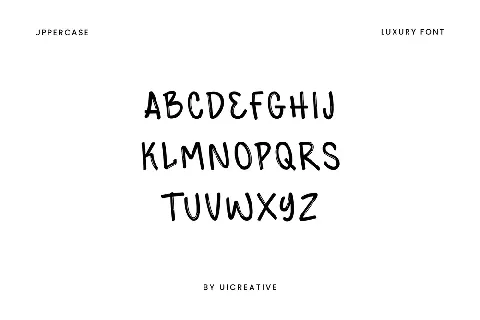 Brushwork font