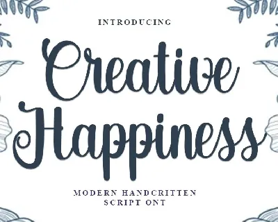 Creative Happiness font