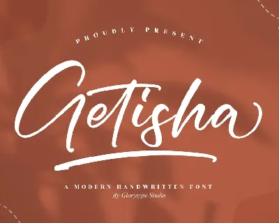 Getisha font
