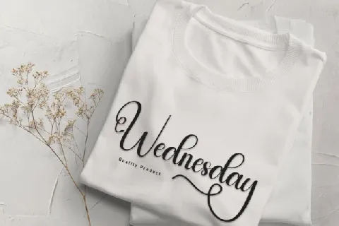 Inerday Calligraphy font