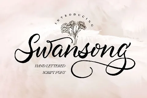 Swansong font