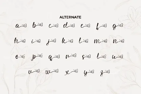 ButterflyWingsDemo font