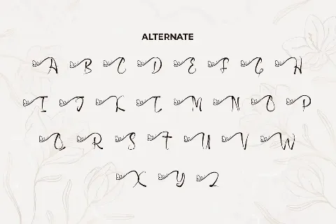 ButterflyWingsDemo font