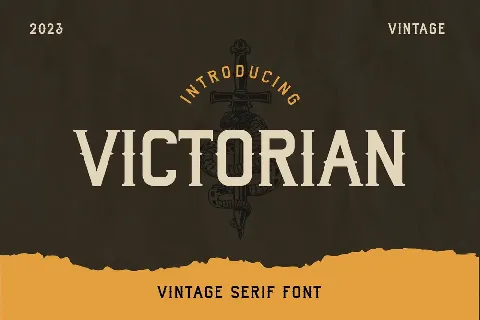 VICTORIAN font