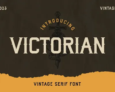 VICTORIAN font