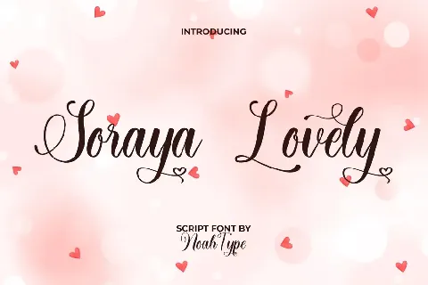 Soraya Lovely font