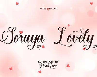Soraya Lovely font