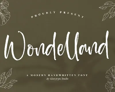 Wondelland font