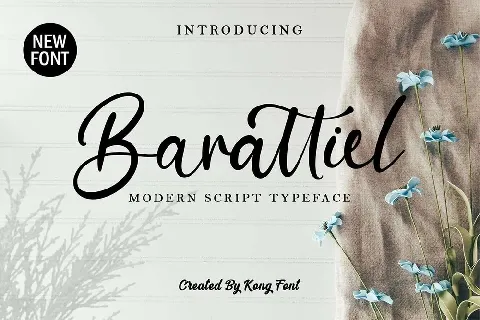 Barattiel font