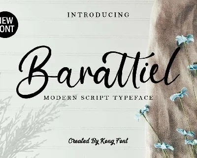 Barattiel font