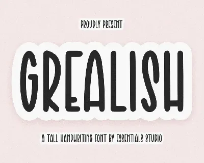 GREALISH font