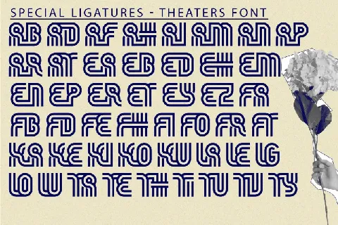 Theaters font
