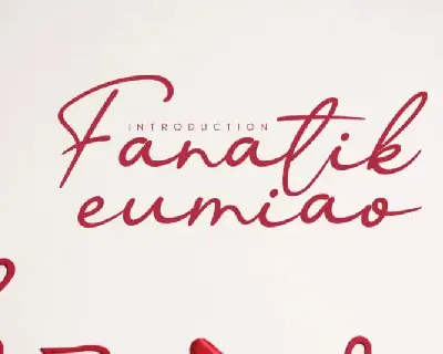 Fanatik Handwritten font