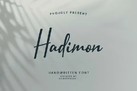 Hadimon font