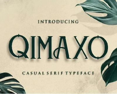 Qimaxo font