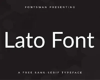 Lato font