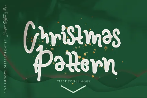 Christmas Pattern font