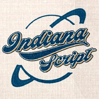 Indiana Script PERSONAL USE font